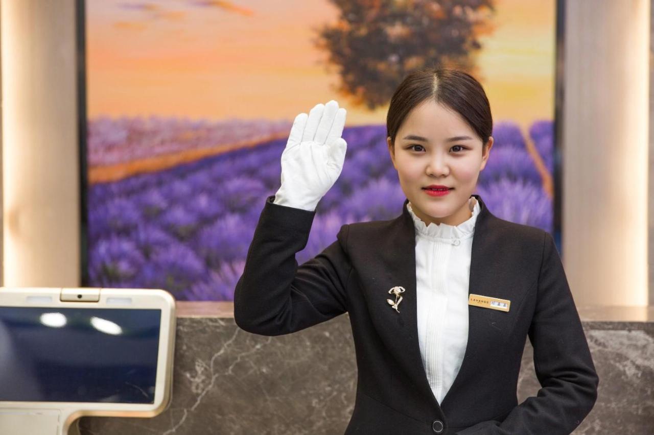 Lavande Hotels Heze Changjiang Road Wanda Plaza Экстерьер фото